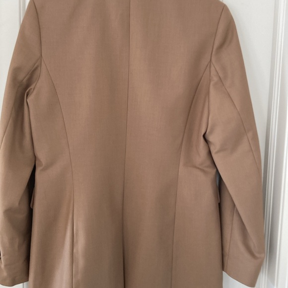 H&M Tan Double-Breasted Blazer - Picture 4 of 9